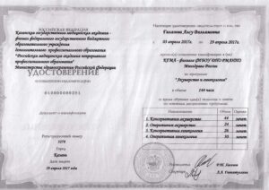 Дипломы и сертификаты Гилязова Алсу Вильямовна - фото 9