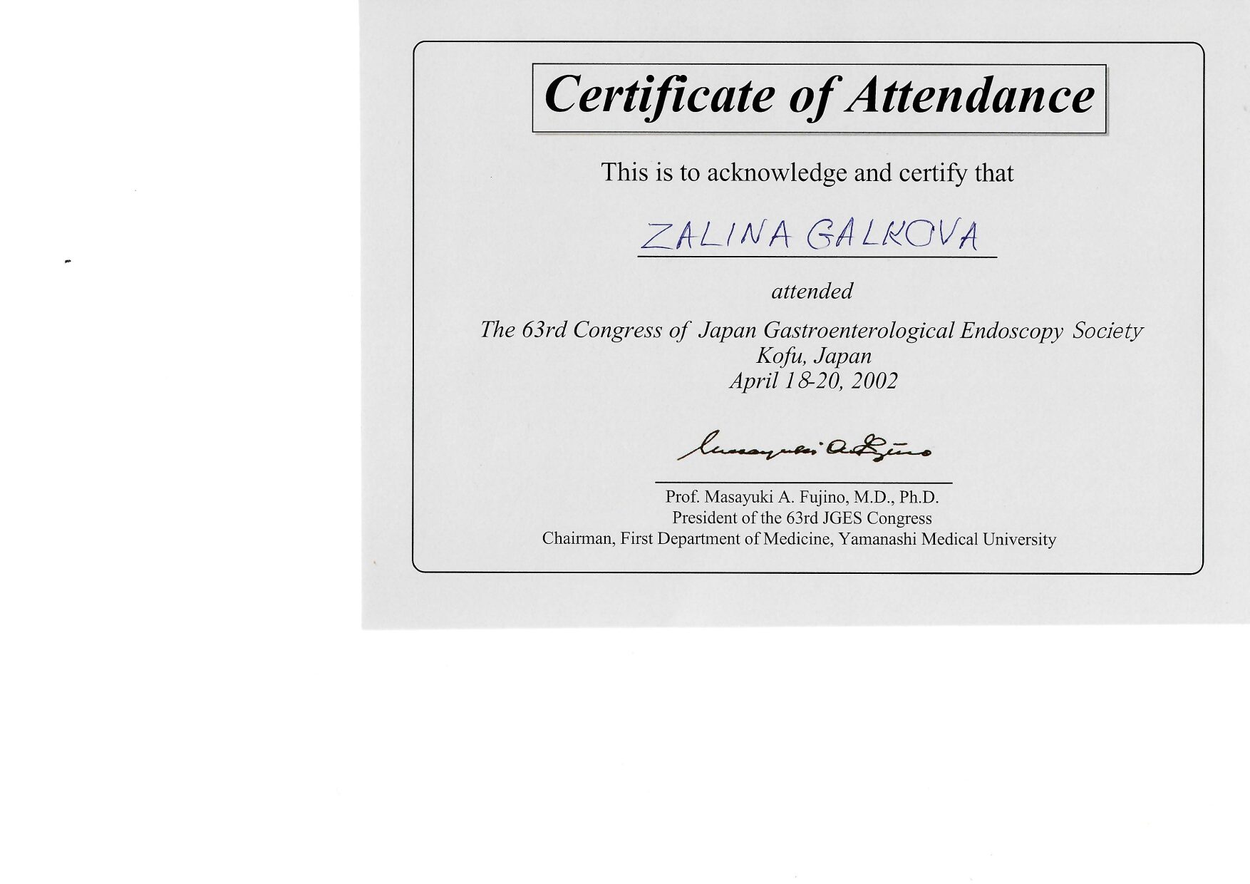 Certificate image