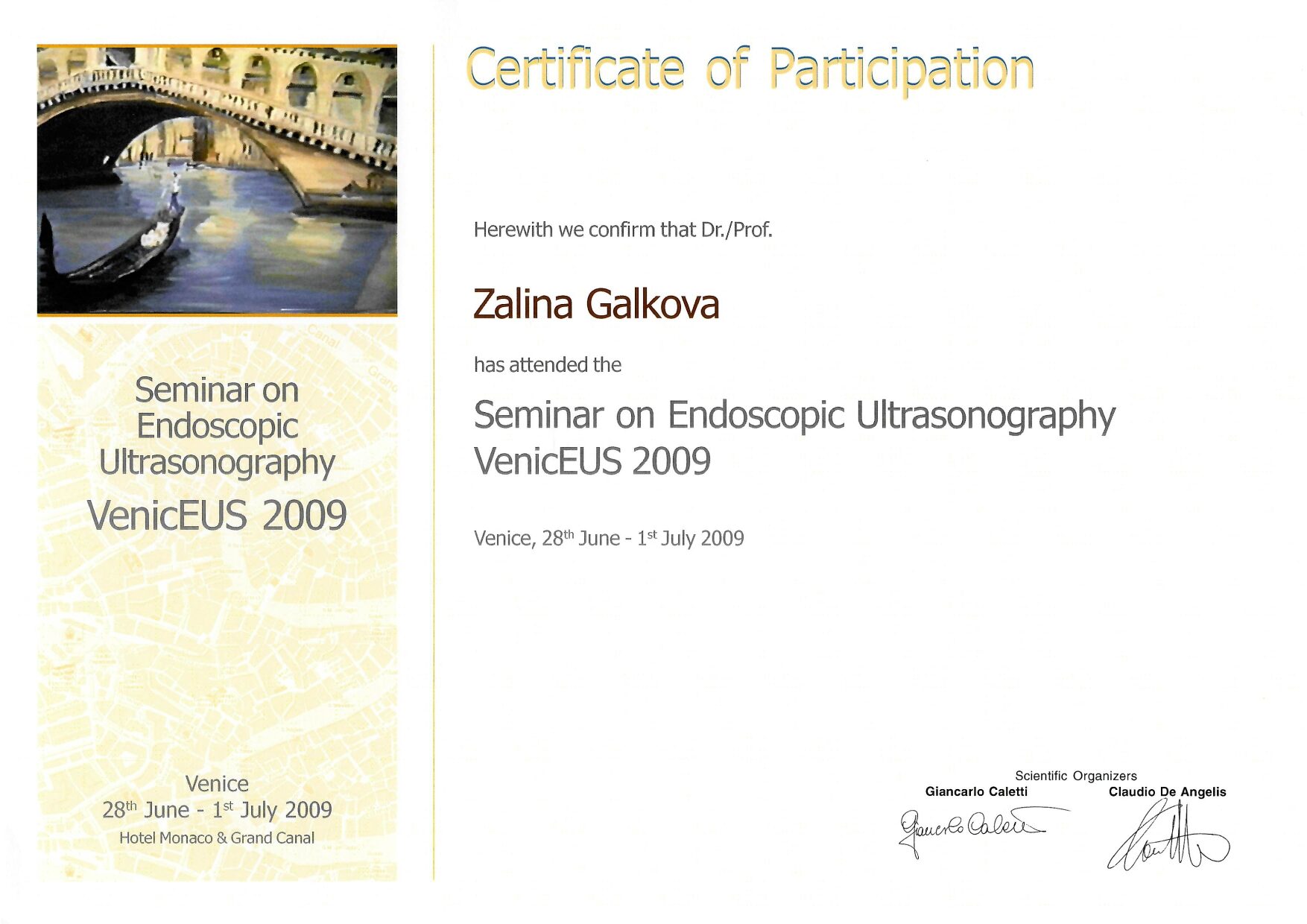 Certificate image
