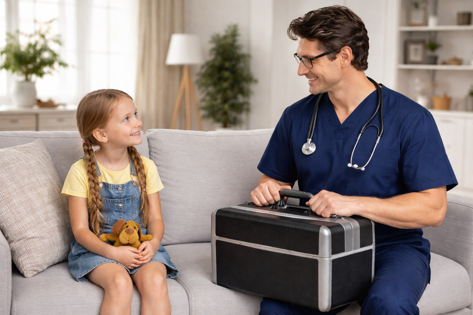 Оборудование педиатра на дому